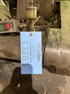 16" Tabor, table type cutoff saw, 10 HP