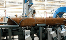 Vortman/Muller Opladen #4000/6, CNC 3D Heavy Duty Pipe Profile processing machine, full featured machine