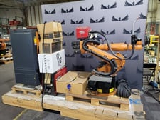Kuka, KR-16 L6-2, + KR C4 NA controls, Lincoln R550 weld package & TT3A reamer, new