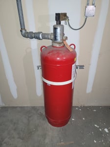 300 lbs. Kiddie Halon #1301, Fire Suppression Cylinder