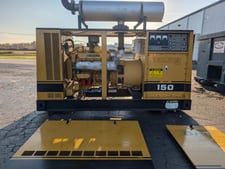 150 KW Caterpillar #3208, diesel generator, enclosed, 350 hours