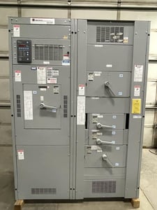 800 Amps, Cutler Hammer #POW-R-LINE-C, 480Y/277 Volts Switchboard