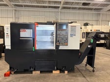 Mazak #QTU-250, CNC Lathe, 27.4" Swing, 16.25" max. turning diameter, 23.6" distance between centers, 8"