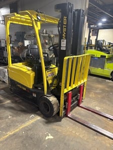 4000 lb. Hyster #J40XNT, Electric Forklift, 24" Load Center, 5.18' turning radius, Pneumatic Tires, 4157
