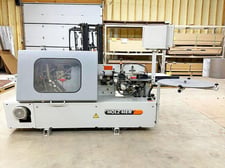 Holz-Her #1305, Compact Edgebander, 3 mm thickness, 26 FPM, 1906M Cartridge glue system, 3 mm PVC capacity