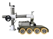 Extrema #XF-DC4, Power Feeder, 4-Roll, 4.75" & 2.25" rubber rollers, 2/3 HP, 7-72 FPM, 230 V., 60 Hz, 3-Ph.