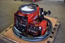 Lincoln #FlexTec 350X, Mig Welding Machine w/Lincoln DLF-82 Wire Feeder, 350 Amps, 460 V., 3-Ph., 0.035-0.045