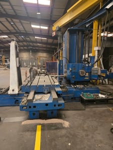 5" Giddings & Lewis #70A-DP5-T, horizontal boring mill, 48" x 98" table