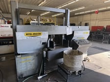 Hyd-Mech #H-18, horizontal band saws, 50-350 SFM, 34" automatic multi-indexing, 10 HP