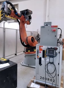 Kuka, KR-210-L180-2, robots, 400 lb. payload, 6-Axis, 115" reach, 2009