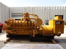 767 KW Caterpillar #G3516 SITA, Natural Gas generator set, 4160 Volts