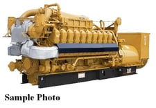 2050 KW Caterpillar #G3520C, Natural Gas generator set, 480 Volts