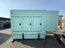 200 KW Cummins #DGFC, diesel generator set, 3 phase, 266 hours, 2000