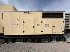 350 KW Kohler #350REOZJB, Diesel Generator Set, 277/480 Volts, 3ph, sound attenuated enclosure, 112.7 Hrs