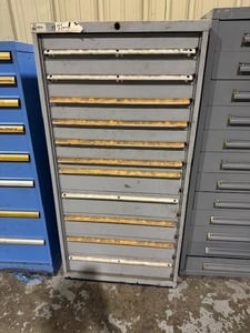 11 Drawer Lista Cabinet, 22.5" x 28" x 57"