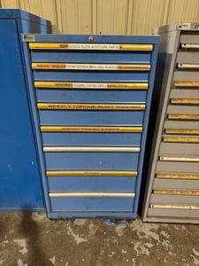 8 Drawer Lista Cabinet, 28-1/4" x 28-1/2" x 54-1/2"