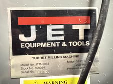 Jet #JTM-1054, CNC vertical mill, Series 1100 Control