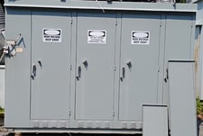 1200 KVAR Trinetics, 13800 Volts 3 phase, 3-400 KVAR, CAN SW/VAC. SW