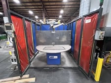 OTC, AXCMN1-U000, robots, 4' diameter rotary table, 2006