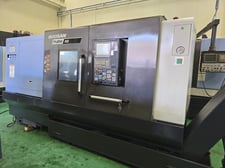 Daewoo Doosan #Puma-4100B, CNC lathe, Fanuc i Series, 31.1" swing, 15" chuck, 4.5" bar, chip conveyor, 2019
