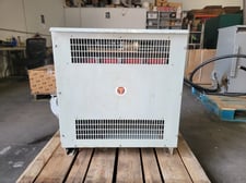 75 KVA 600 Primary, 208/120 Secondary, Tracon Engineering 3T675208, dry type