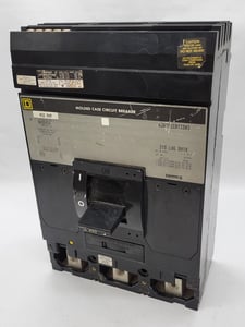 450 Amp, Square D #MH36450, Circuit Breaker, 3P, 600 Volts, 22K Series 2, AS IS