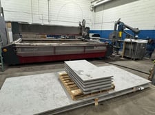 Waterjet Corp #Suprema-DX-612, CNC waterjet cutter, 13.5" x 6.5" x 12" travel, 6.5" x 13.5" table, 100 HP
