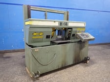 17-1/2" x 32" Hydmech #H14, Horizontal Band Saw, 1-1/4" blade, 240 V.
