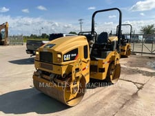 Caterpillar CB34B, Twin Drum Roller, 2275 hours, S/N: XB400640, 2018