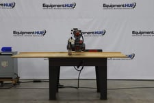 Tops Retracto-Glide #45345, 14" radial arm saw, 3 HP, electronic blade brake