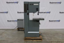 20" x 12" Delta #28-663, vertical band saw, vari-speed, 20-1/4" x 24-1/4" table, 1/8"-3/4" blade