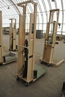 Beech #SQD-2470, 1000 lb. breaker lift truck, 70" lift height, serial #003796