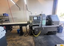 Polygim #Kobra-16SLY, CNC Swiss lathe, chip conveyor, LNS bar loader, 2017