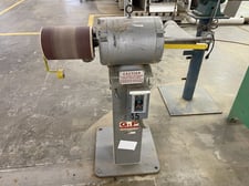 G &P #EPN, Pedestal Grinder, 35" spindle L, 2 HP, 1200 RPM, 208-230/460 V., 3-Ph.