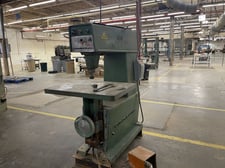 Onsrud #W-1124, Overarm Pin Router, 36" x 26" Table, 10000-20000 RPM, 3.5" spindle travel, 24" Throat, 7.5 HP