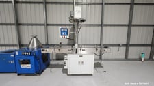 All-Fill #SHA-400, Auger Filler, w/ Conveyor & Bottom-Up Fill Packaging, Cerebus III Control, 25 HP