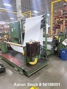 63" Dusenbery #260-LS, Slitter, Dual Rewind, Brake Control & EZ-Trac Tension