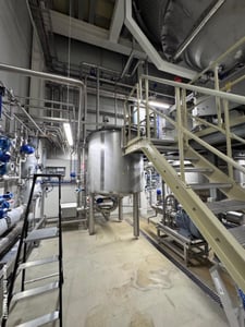 GEA / Flow Tech #I162, Complete Sugar Silo System, w/ compressor, 2019