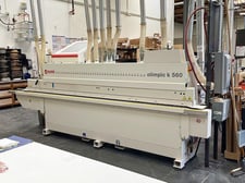 SCM #Olimpic K560, Edgebander w/Pre-Mill & Corner Rounding, 2.1" panel thickness, 2 HP, 12000 RPM, 1/4" edge