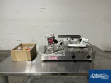 Sturtevant, 2" Micronizer Jet Mill, 316 L Stainless Steel, on base, w/ feeder