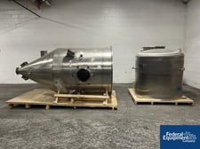 Qingdao #MQW20, Micron Powder Technology Fluidized Bed Opposed Jet Mill, Stainless Steel, 88-1322 PPH, 706