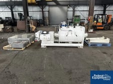 Littleford #FKM-600D, Plow Mixer, 21.9 cu.ft., Stainless Steel, pneu bottom discharge