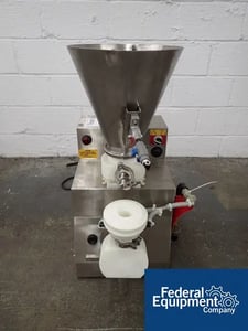 Arde Barinco #D1000, Dispershear Mixer, w/ feed hopper & screw, 0 HP, 304 Stainless Steel