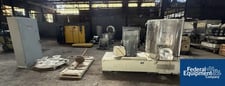 Image for 1500 Liter MTI Mischtechnik #M1500S, High Intensity Mixer, 450 HP, Stainless Steel jacketed bowl, 460 V., 1785 RPM, on base, 1999