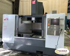 Haas #VF-4, CNC vertical machining center, 50" X, 20" Y, 25", 8100 RPM, 20 automatic tool changer, BT40, chip