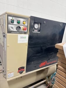 34 cfm, 150 psi, Ingersoll-Rand #UP6-10-TAS.150, rotary screw air compressor, 10 HP