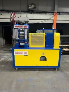 1. 5" x 5" x 8" Stanat #TA-315, 2-High/4-High Combination Rolling Mill, Satin, HCCAS, 15 HP, Refurbished