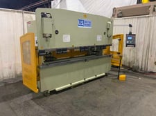88 Ton, U.S. Industrial #US8810SCNC, CNC hydraulic press brake, 10.5'OA, 106.2" between housing, 3.93"