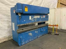 90 Ton, Pacific #J90-10, hydraulic press brake, 10' overall, 102" between housing, 7" stroke, 8-1/4" throat