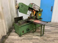 9" x 12" DoAll #C-912M, horizontal band saw, 148" x 1" blade, hydraulic vise, power head lift, 3 HP, 1982